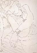 Henri Matisse A woman sitting painting